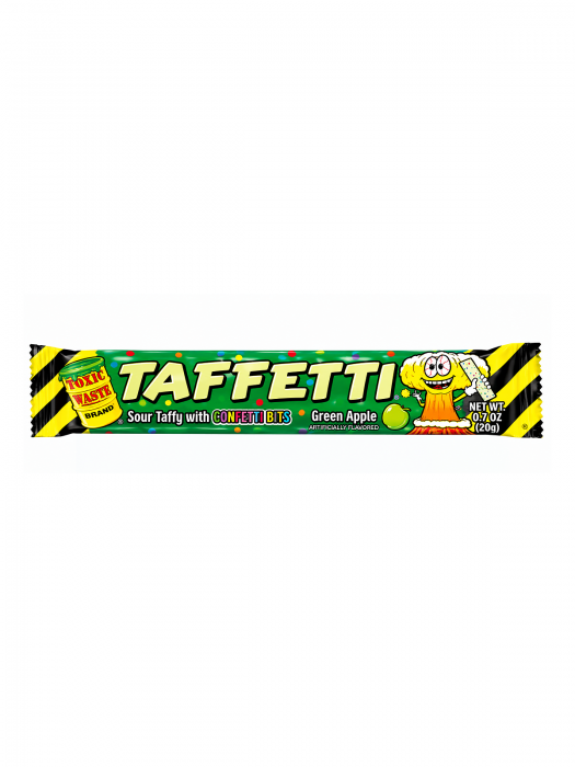 Toxic Waste Taffetti Green Apple 20g