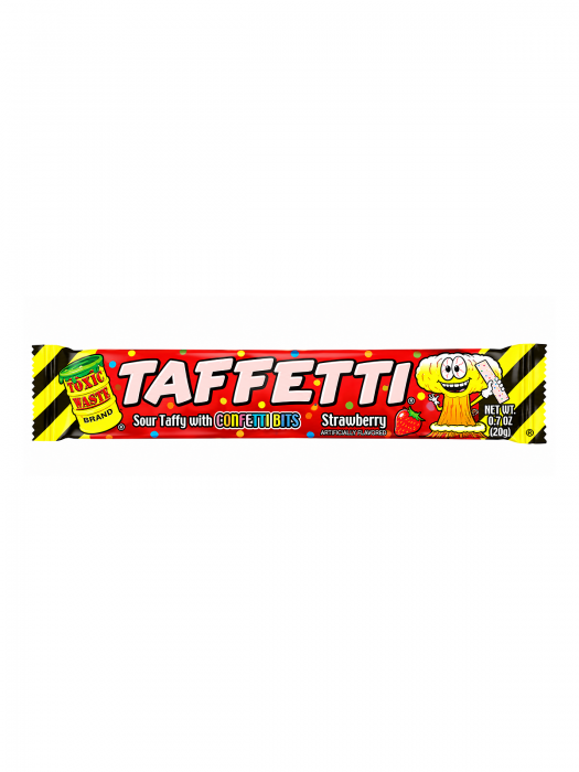 Toxic Waste Taffetti Strawberry 20g