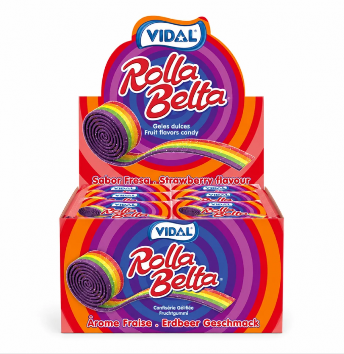 Vidal Rolla Belta Multicolor 19g