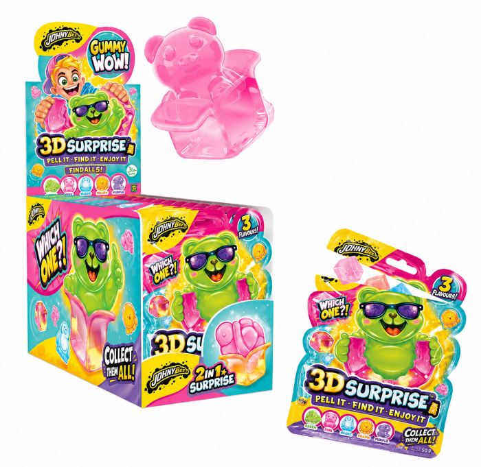 Johny Bee - 3D Surprise želé 60g