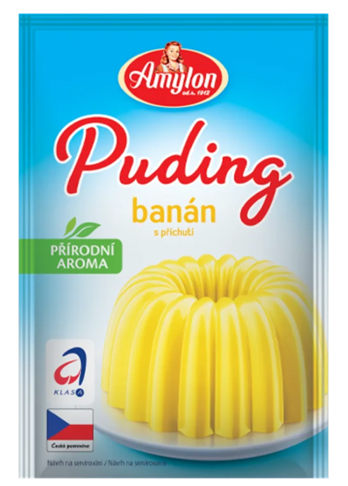 Amylon Puding s příchutí Banán – přírodní aroma 37g