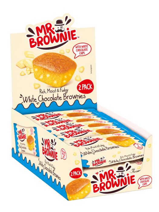 Mr. Brownie 2pack Chocolate White 2x25g