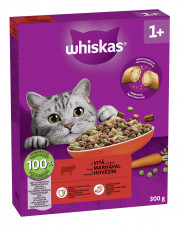 Whiskas granule Hovězí 300g