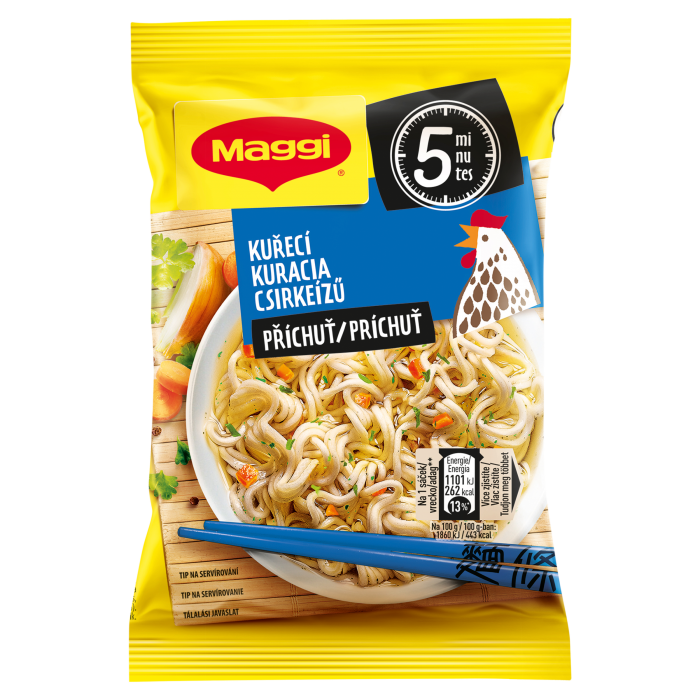 MAGGI 5Min Instantní Nudle Kuřecí 59.2g