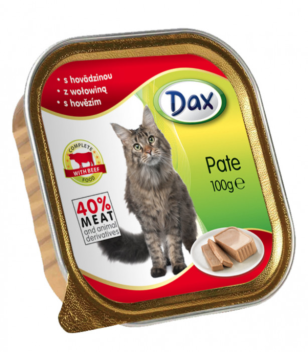 Dax 100g Vanička Kočka hovězí