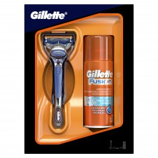 Gillette Fusion 100ml Hydrating + Strojek