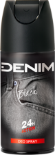 Denim Deodoranty spray 150ml Black