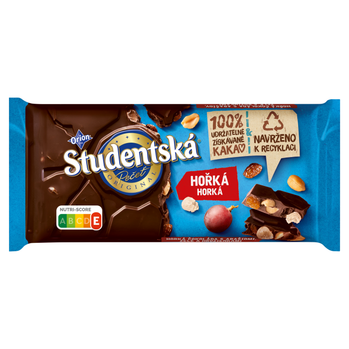 ORION STUDENTSKÁ PEČEŤ Hořká 16x170g CZ