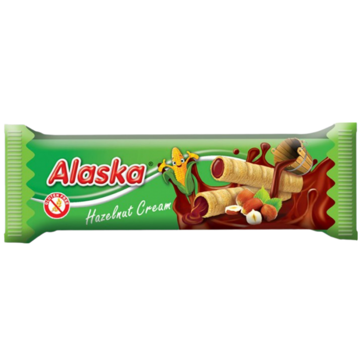 Alaska Trubičky 18g Oříškové