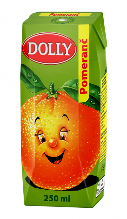 DOLLY 250ml Pomeranč