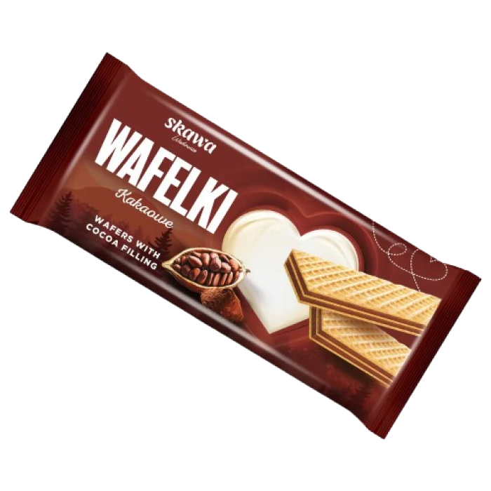 Wafelki 180g Kakaové