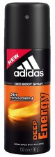Adidas MEN Deodoranty Spray 150ml Deep Energy
