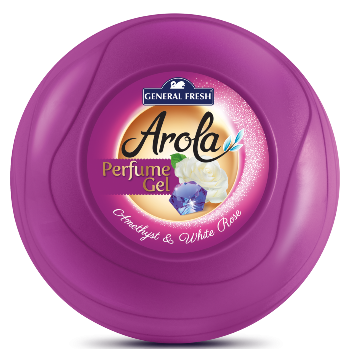 AROLA Perfume Gel 150g Amethyst & White rose