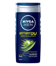 Nivea MEN Sprchový Gel 250ml Energy