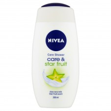 Nivea WOMEN Sprchový Gel 250ml Care & Star fruit