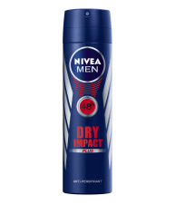 Nivea MEN Deodoranty spray 150ml Dry Impact Plus