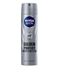Nivea MEN Deodoranty spray 150ml Silver Protect
