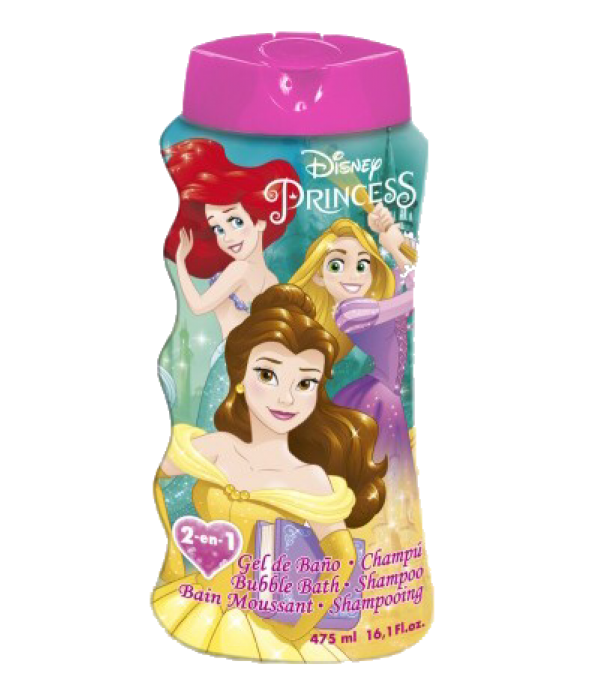 Disney Princess 2v1 475ml Šampon & Pěna