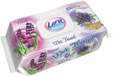 Lara 100ks Dětské Vlhčené Ubrousky - Lavender