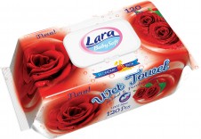 Lara 120ks Dětské Vlhčené Ubrousky - Wild Rose