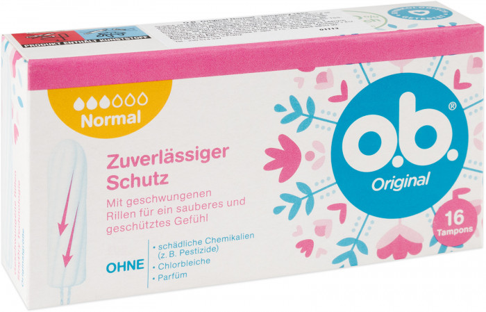 O.B. Tampony Original Normal 16