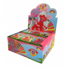 Bubble Gum tyčinky Pony Land 28g