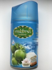 Embfresh Refill 250ml Zelené Jablko - Křupavý Prádlo & Čerstvá Máta
