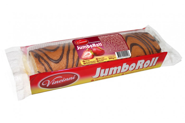 Jumbo Roll 300g Jahodové