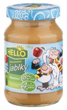 HELLO přesnídávka s jablky 190g