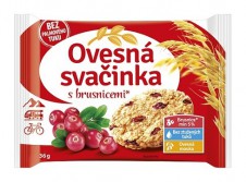 OVESNÁ SVAČINKA S BRUSNICEMI 36g