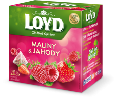 Loyd Pyramida Maliny & Jahody 20x2g