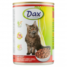 Dax 415g Konzervy pro Kočky Hovězí
