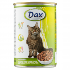 Dax 415g Konzervy pro Kočky Králík