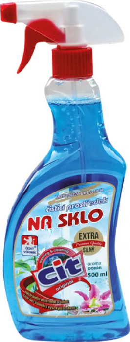 CIT Čísticí prostředky na Okna 500ml Blue