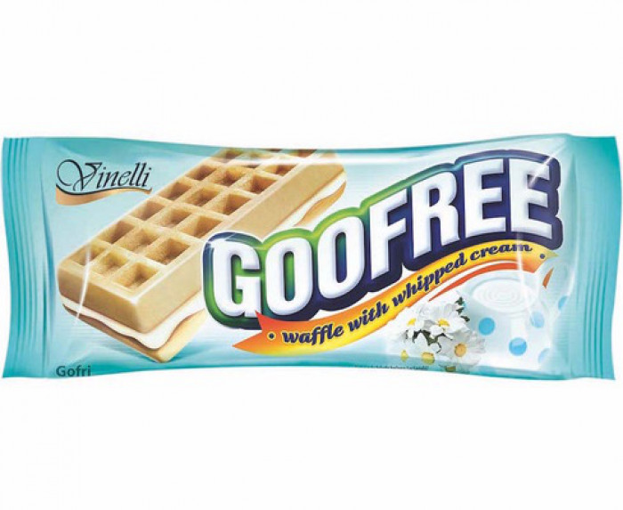 Goofree vafle 50g Smetanové