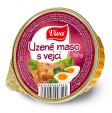 Viva - Uzené maso s vejci 120g