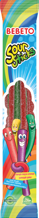 Bebeto Stick 35g Kyselé Fruit Mix
