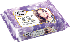Lara Care Make-Up 25ks PURPLE