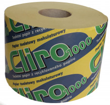 Cliro 1000 Toaletní Papír 66m 2 vrstvý - Zlutá