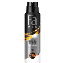 FA MEN Deodoranty spray 150ml Invisible Power