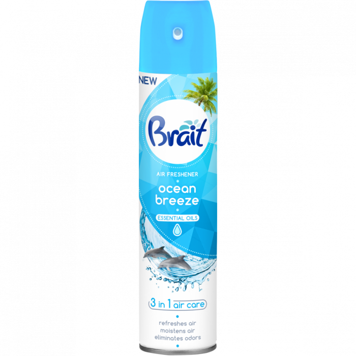 Brait osvěžovač vzduch 3in1 300ml Ocean Breeze