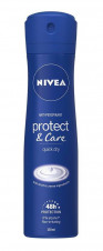 Nivea WOMEN Deodoranty spray 150ml Protect & Care