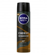 Nivea MEN Deodoranty spray 150ml DEEP Black Carbon - Espresso