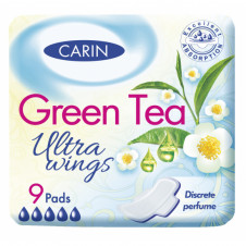 Carin Green Tea Ultra wings 9ks 00563