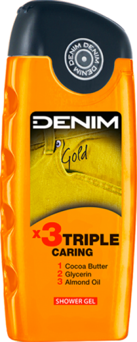 Denim sprchový gel 250ml Gold