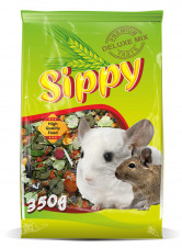 Sippy deluxe pro činčily a osmáky degu 350g