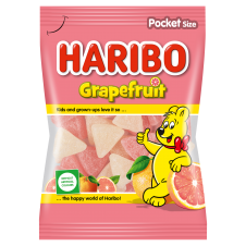 Haribo Grapefruit želé s ovocnou příchutí 80g