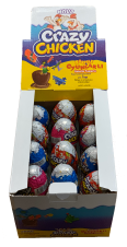 Nova Surpirse-Crazy Chicken čokoládové vajíčka 25g