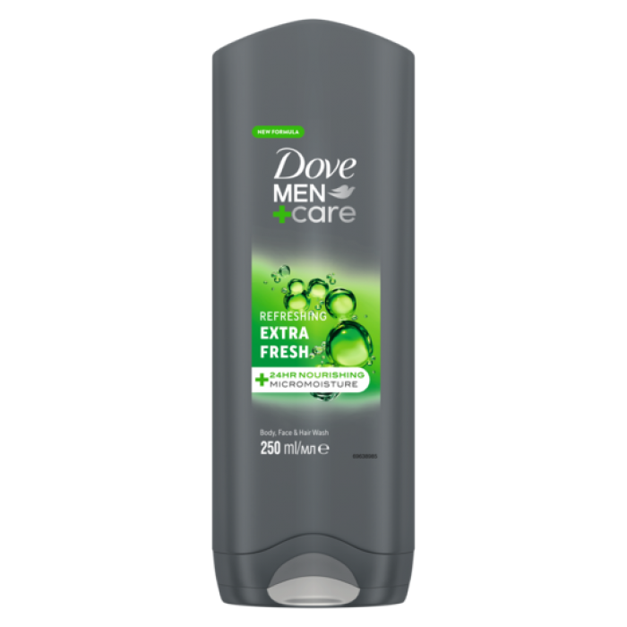 Dove MEN Sprchový Gel 250ml Extra Fresh