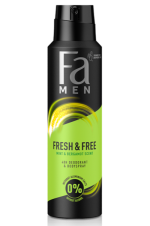 FA MEN Deodoranty spray 150ml Fresh&Free - Mint&Bergamot scent